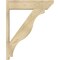 Ekena Millwork Funston Slat Rough Sawn Outlooker, Douglas Fir, 8"W x 32"D x 40"H OUT08X32X40FST06RDF - alternate 4